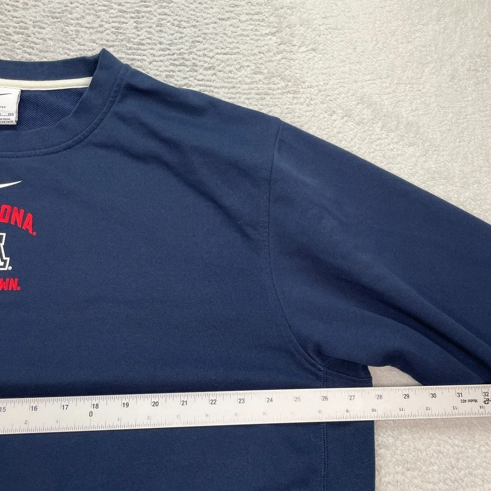 Nike Arizona Wildcats Sweater Men's Size 2XL Navy Blue Dri Fit Standard Issue